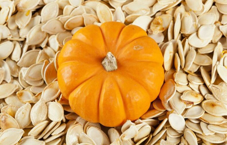Semillas de calabaza contra los parásitos en los niños.